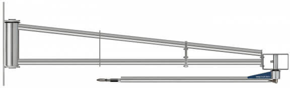 HP Concept Bras de lavage avec extension 2000mm + 1600mm HP Concept Bras de lavage avec extension 2000mm + 1600mm