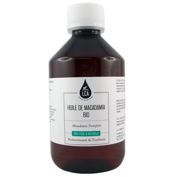 LCA - Combe d'Ase Huile de Macadamia bio 250 ml - Peaux sèches