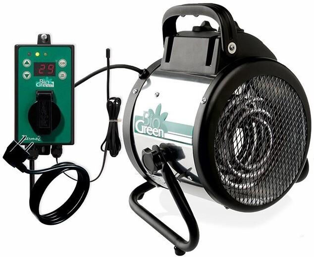Biogreen Chauffage éléctrique 2 kW Biogreen Chauffage éléctrique 2 kW