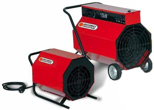 Chauffage mobile électrique air pulsée Chauffage mobile électrique air pulsée