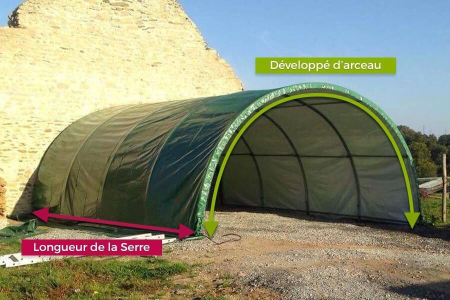 Plastidis Bâche d'élevage à ourlets 450µ sur mesure Plastidis Bâche d'élevage à ourlets 450µ sur mesure