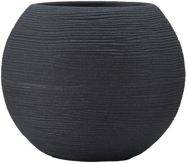 Pot de fleurs rond Boule Mineral Pot de fleurs rond Boule Mineral