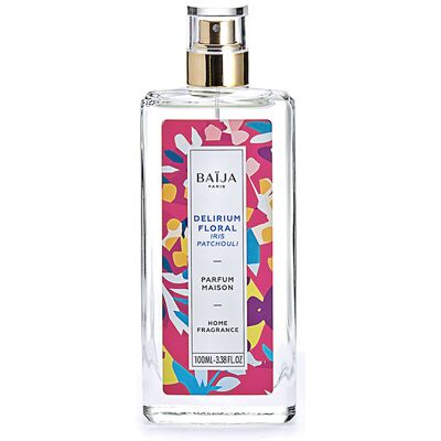 Baïja Delirium Floral Parfum d'Intérieur - Iris & Patchouli - 100ml - Publicité Baïja Delirium Floral Parfum d'Intérieur - Iris & Patchouli - 100ml - Publicité