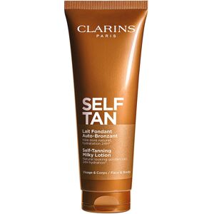 Clarins Lait Fondant Auto-bronzant - Publicité Clarins Lait Fondant Auto-bronzant - Publicité