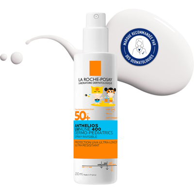 La Roche Posay Anthelios dermoped. Shaka Spray Ip50 + (200 ml) - Publicité La Roche Posay Anthelios dermoped. Shaka Spray Ip50 + (200 ml) - Publicité