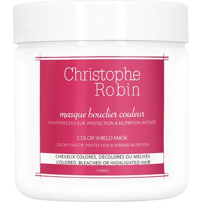 Christophe Robin Masque bouclier couleur - Publicité Christophe Robin Masque bouclier couleur - Publicité