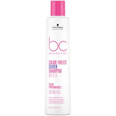Schwarzkopf BC Bonacure Silver Shampoo - 250ml - Publicité Schwarzkopf BC Bonacure Silver Shampoo - 250ml - Publicité