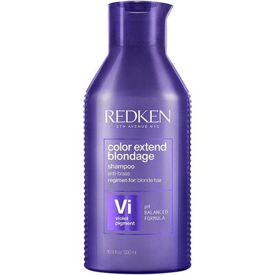 Redken Color Extend Blondage Shampoo aux Pigments Violets - Shampoo pour Cheveux Blonds - Publicité Redken Color Extend Blondage Shampoo aux Pigments Violets - Shampoo pour Cheveux Blonds - Publicité