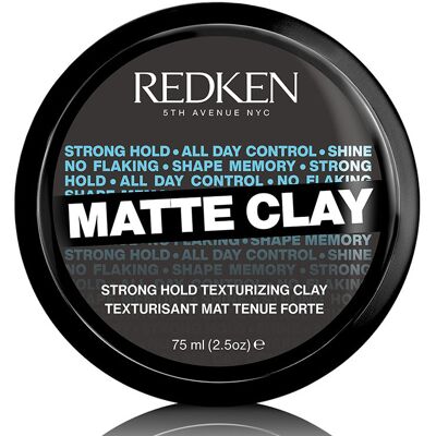Redken Matte Clay - Argile de Texture Forte pour Hommes et Femmes - Publicité Redken Matte Clay - Argile de Texture Forte pour Hommes et Femmes - Publicité