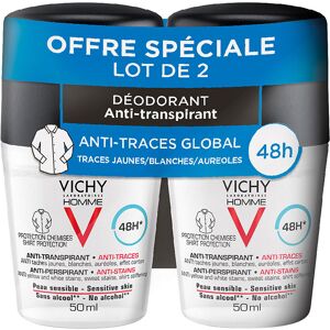 Vichy Deodorant 48H anti-transpirant anti-traces protection chemise