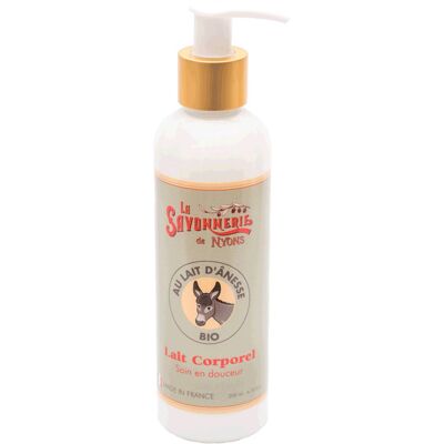 La Savonnerie de Nyons Lait d'Ânesse Bio - Hydratant Corporel - Publicité La Savonnerie de Nyons Lait d'Ânesse Bio - Hydratant Corporel - Publicité