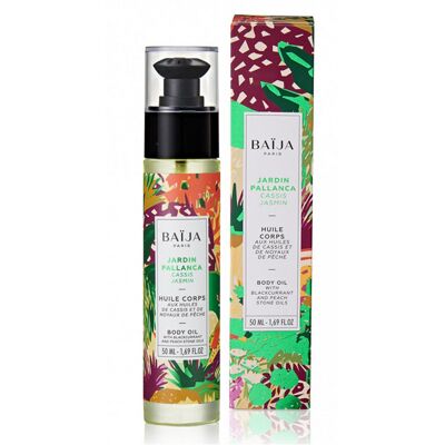 Huile corporelle Baïja Pallanca - Cassis Jasmin - 50ml - Publicité Huile corporelle Baïja Pallanca - Cassis Jasmin - 50ml - Publicité