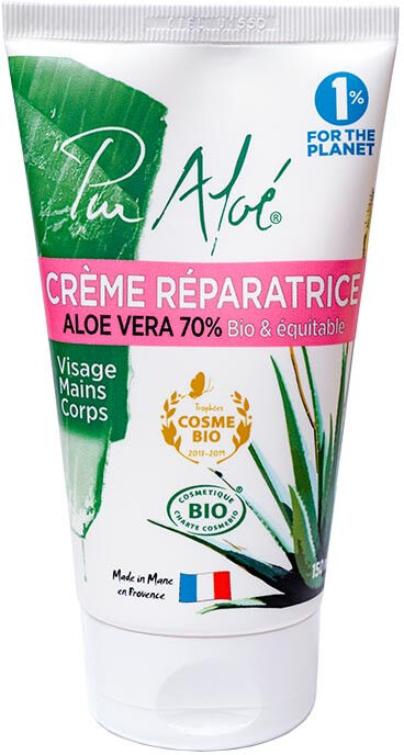 PUR ALOE Crème Réparatrice 70% Aloé Vera