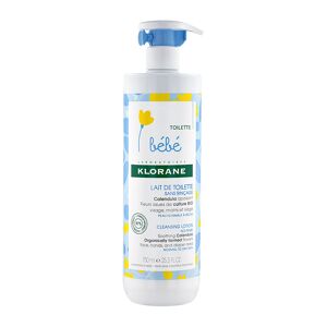 Klorane Lait de Toilette Sans Rincage au Calendula