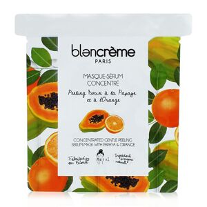 BLANCREME Masque Visage Tissé Eclat à la Papaye & Orange