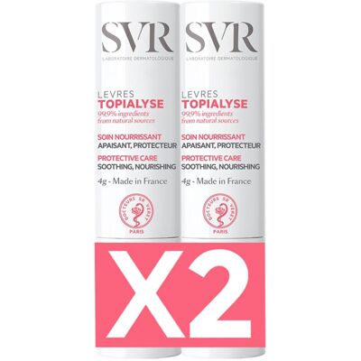 SVR Topialyse Stick Lèvres - Répare & Protège - Publicité SVR Topialyse Stick Lèvres - Répare & Protège - Publicité