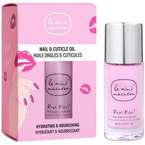 Le Mini Macaron Rose Kiss Nail & Cuticle Oil