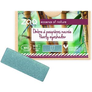 Recharge de Ombre à Paupières Bio ZAO - Bleu Paon - Ombre - Publicité Recharge de Ombre à Paupières Bio ZAO - Bleu Paon - Ombre - Publicité