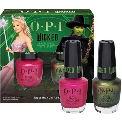 OPI Wicked Nail Lacquer Duo - Coffret de vernis à ongles - Publicité OPI Wicked Nail Lacquer Duo - Coffret de vernis à ongles - Publicité