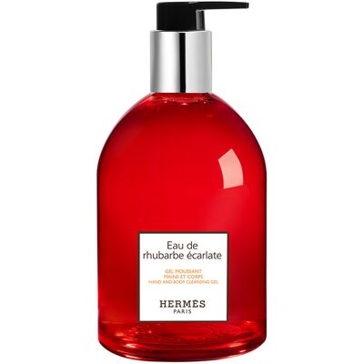 Hermès Le Bain Gel Nettoyant Rhubarbe - Mains & Corps - 300ml - Publicité Hermès Le Bain Gel Nettoyant Rhubarbe - Mains & Corps - 300ml - Publicité