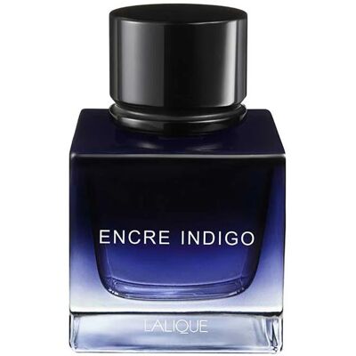 Lalique Encre Indigo - Parfum puissant, frais, chaud - Publicité Lalique Encre Indigo - Parfum puissant, frais, chaud - Publicité
