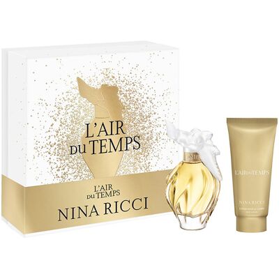 Nina Ricci Coffret L'Air du Temps - Publicité Nina Ricci Coffret L'Air du Temps - Publicité