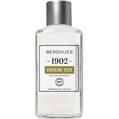 Berdoues 1902 Verveine Yuzu Eau de Cologne - 245ML - Publicité Berdoues 1902 Verveine Yuzu Eau de Cologne - 245ML - Publicité