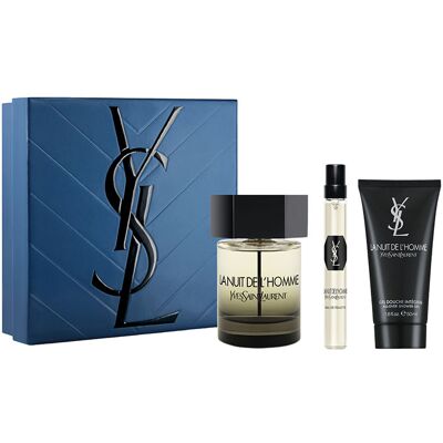 Yves Saint Laurent Coffret La Nuit de l'Homme - Publicité Yves Saint Laurent Coffret La Nuit de l'Homme - Publicité
