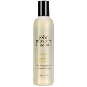 John Masters Organics Gel douche bio geranium et pamplemousse