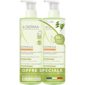 A-derma Exomega Control - Gel lavant