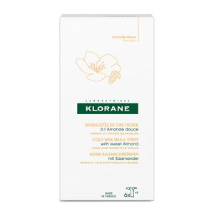 Klorane Bandelettes de Cire Froide à l'Amande Douce