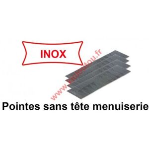 Kicloutou Pointes finettes sans tête 0.6 23GA - 12 mm inox A2 X 20000