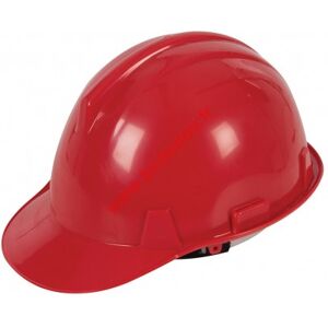 Silverline Casque de chantier Rouge