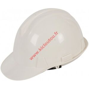 Silverline Casque de chantier Blanc