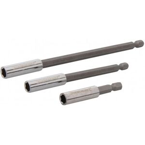 Silverline 3 Porte embouts magnetique 1/4 60mm, 100mm et 150 mm