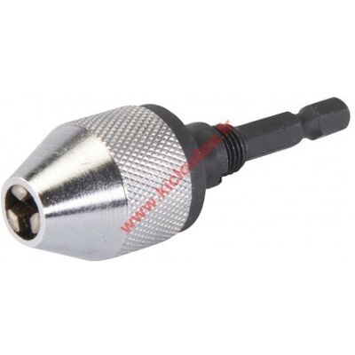 Mandrin sans clé Silverline à changement rapide 5,5mm - 1/4" Hex - Accessoire perceuse - Publicité Mandrin sans clé Silverline à changement rapide 5,5mm - 1/4" Hex - Accessoire perceuse - Publicité