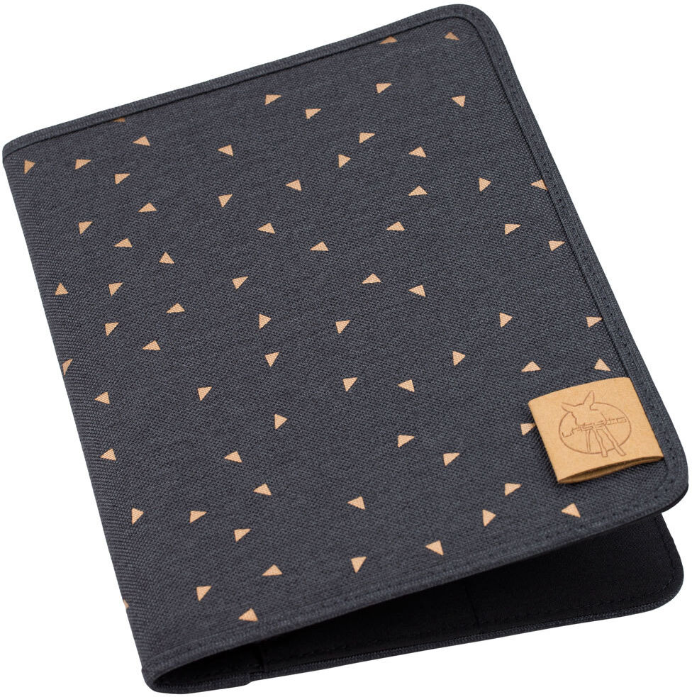 LÄSSIG Protège Carnet de Santé Casual - Triangle/Gris LÄSSIG Protège Carnet de Santé Casual - Triangle/Gris