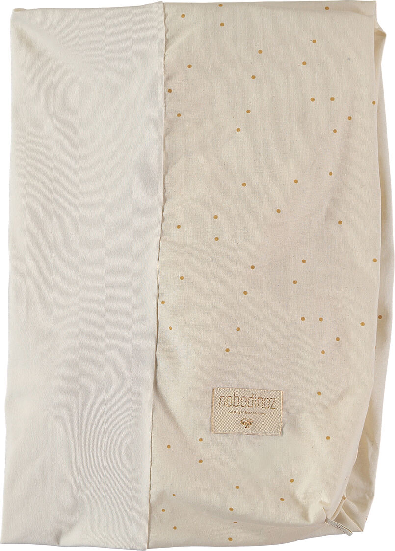 Nobodinoz Housse Matelas à Langer Calma - Honey Sweet Dots & Natural Nobodinoz Housse Matelas à Langer Calma - Honey Sweet Dots & Natural