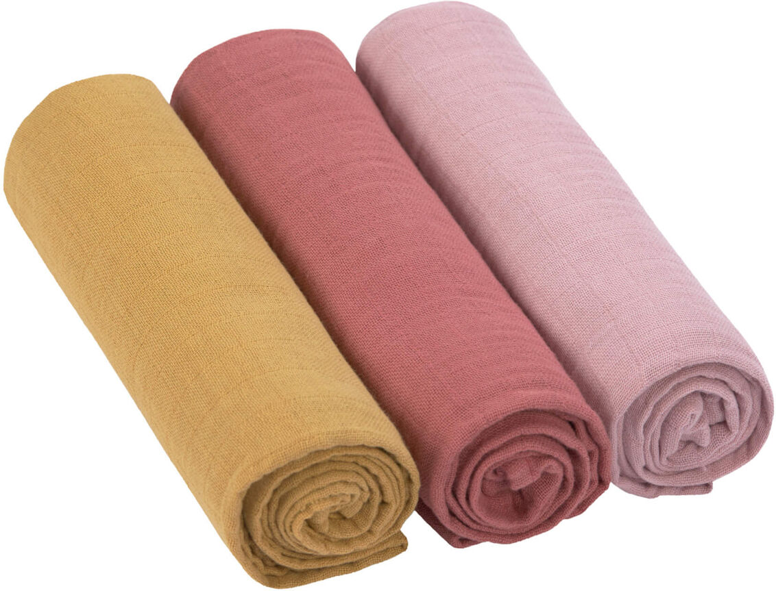LÄSSIG Lot de 3 Langes - Rose LÄSSIG Lot de 3 Langes - Rose