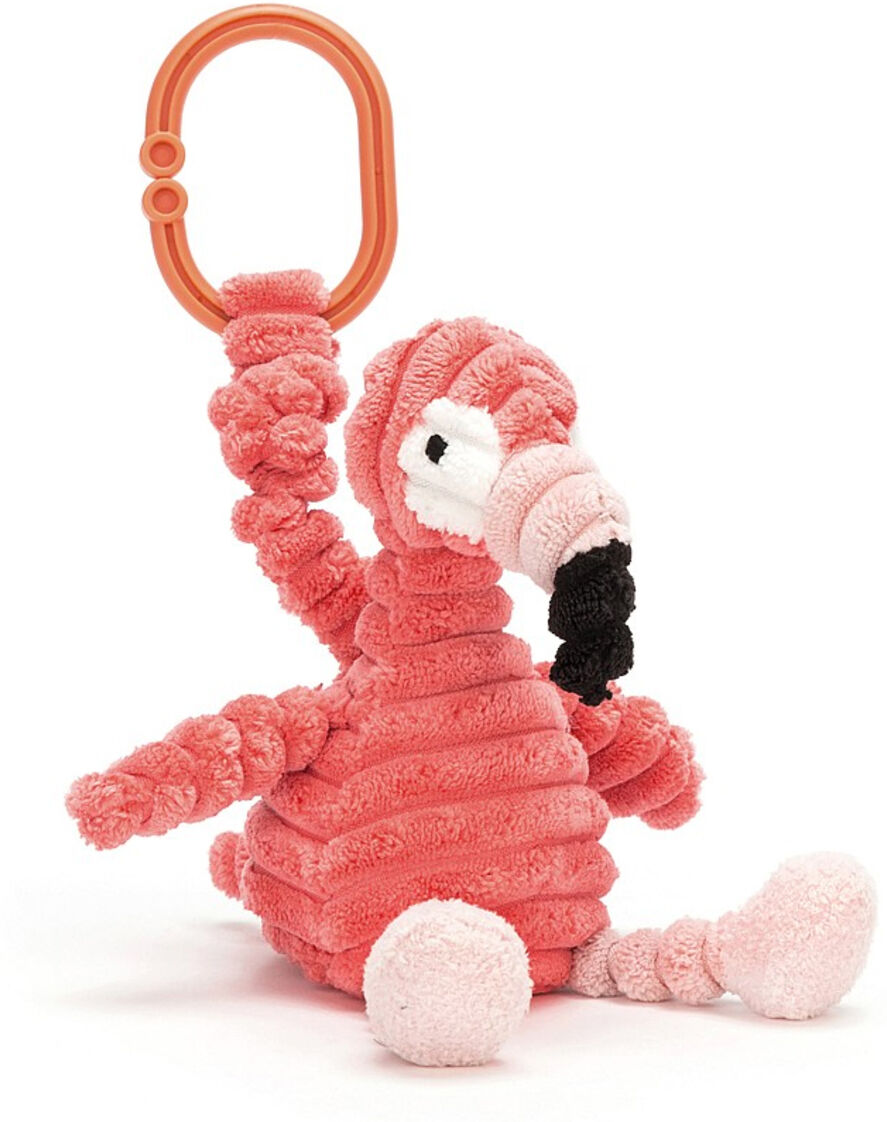 Little Jellycat Jouet de Poussette Cordy Roy Baby Flamingo Jitter Little Jellycat Jouet de Poussette Cordy Roy Baby Flamingo Jitter