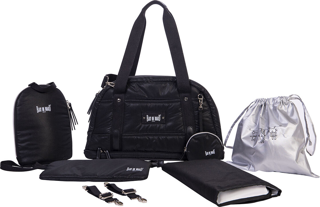 Baby On Board Sac à Langer Doudoune - Noir Baby On Board Sac à Langer Doudoune - Noir