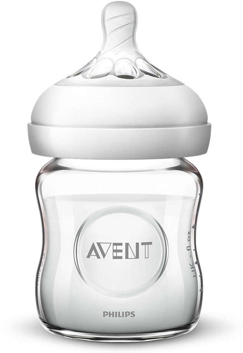 Philips Biberon Natural Verre - 120 ml Philips Biberon Natural Verre - 120 ml