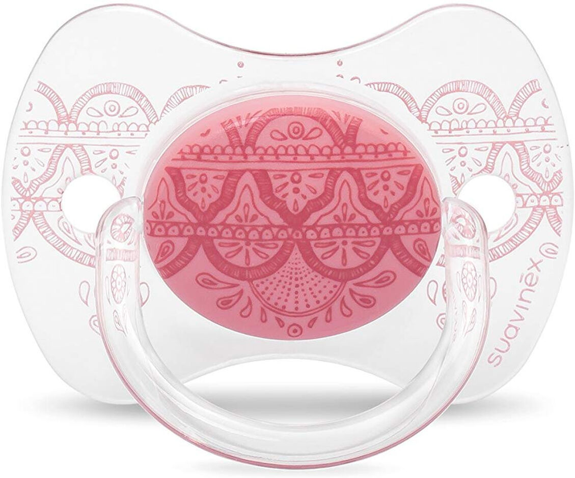 Suavinex Sucette Ethnic Rose - 0/4 Mois Suavinex Sucette Ethnic Rose - 0/4 Mois
