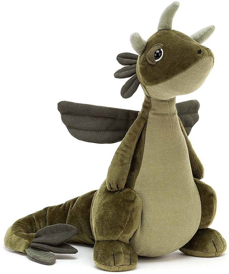 Jellycat Olive Dragon - Medium Jellycat Olive Dragon - Medium