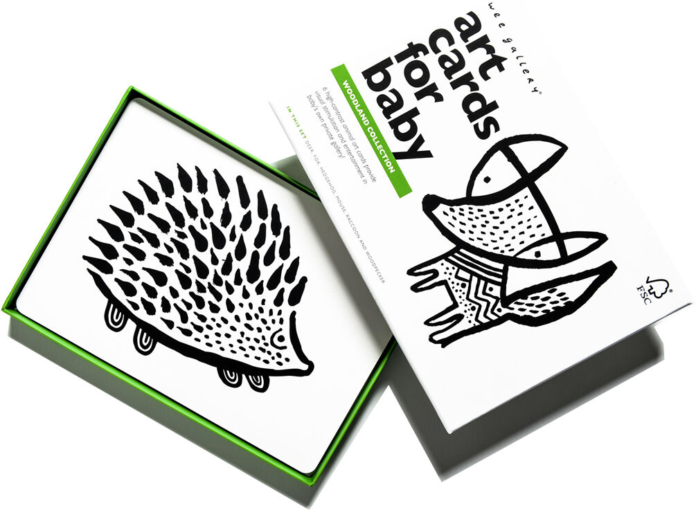 Wee Gallery Cartes Imagier - Forêt Wee Gallery Cartes Imagier - Forêt