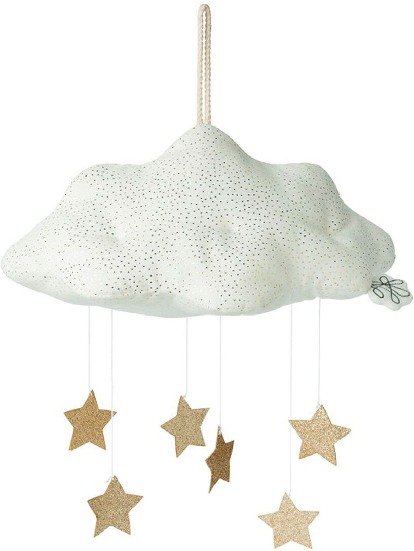 Picca Loulou Nuage en Velours Côtelé avec Etoiles - Gris Picca Loulou Nuage en Velours Côtelé avec Etoiles - Gris