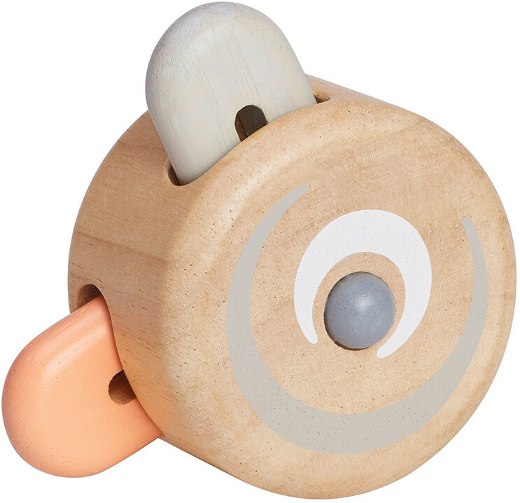 Plan Toys Hochet Cache-Cache - Pastel