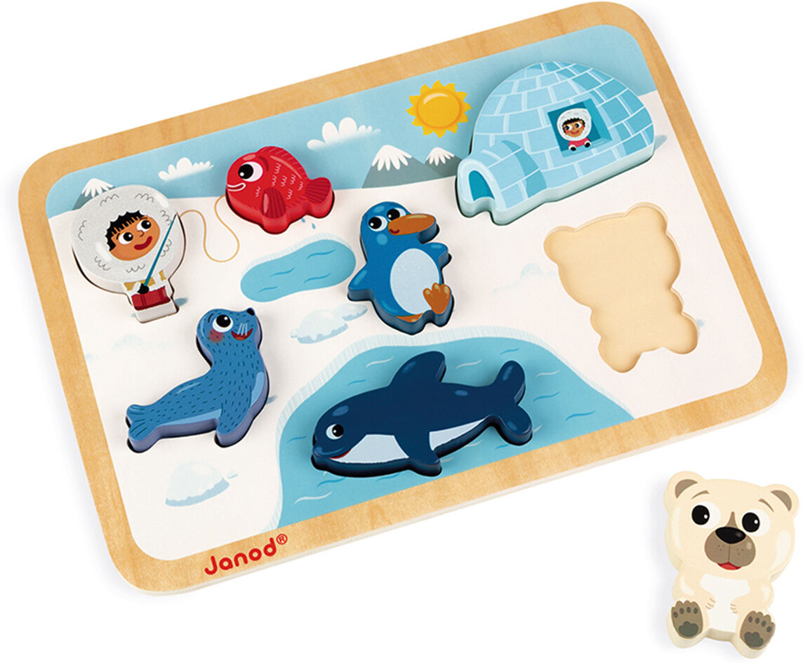 Janod Chunky Puzzle Arctique Janod Chunky Puzzle Arctique