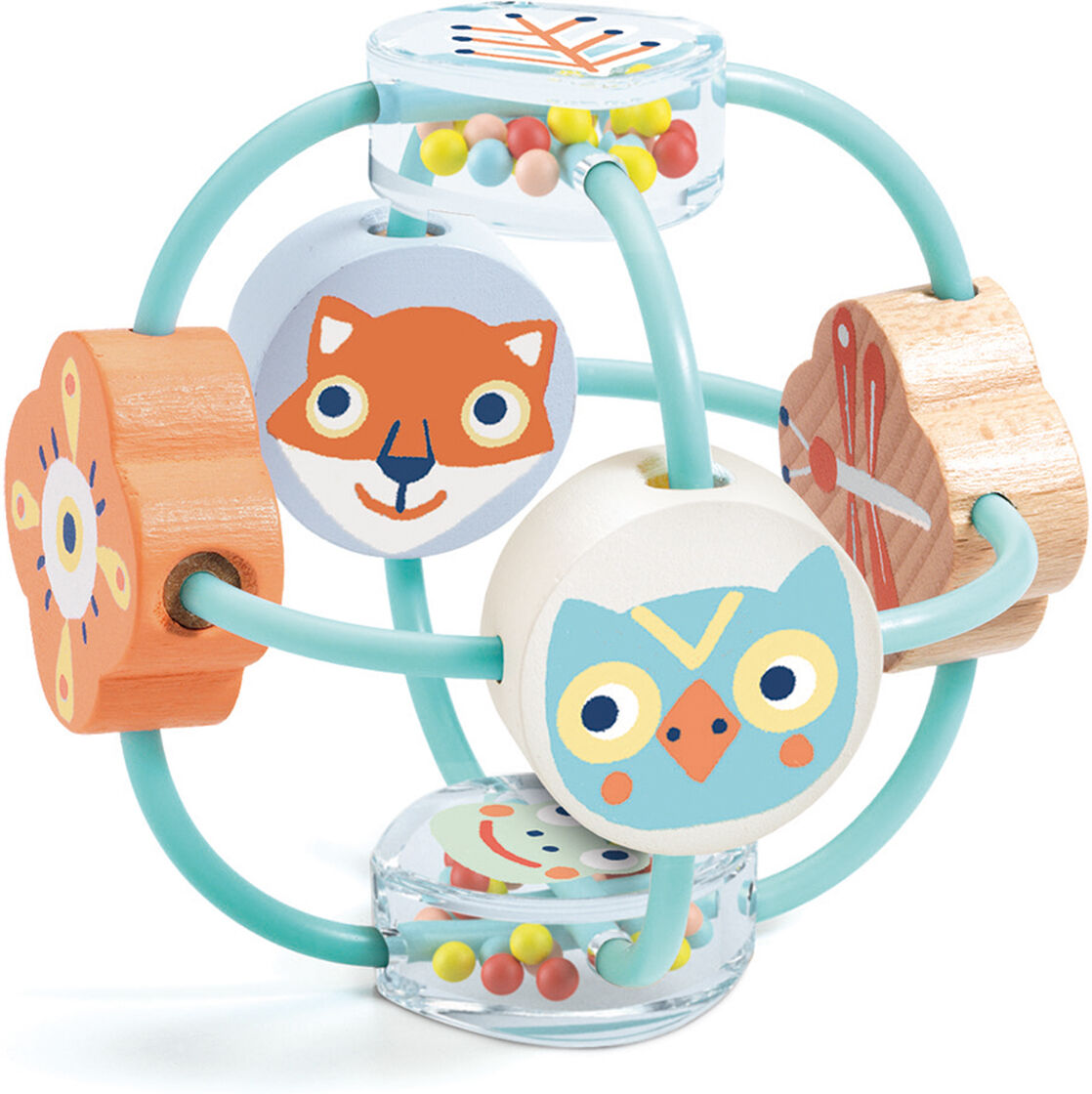 Djeco Balle d'Apprentissage Babytabli Djeco Balle d'Apprentissage Babytabli