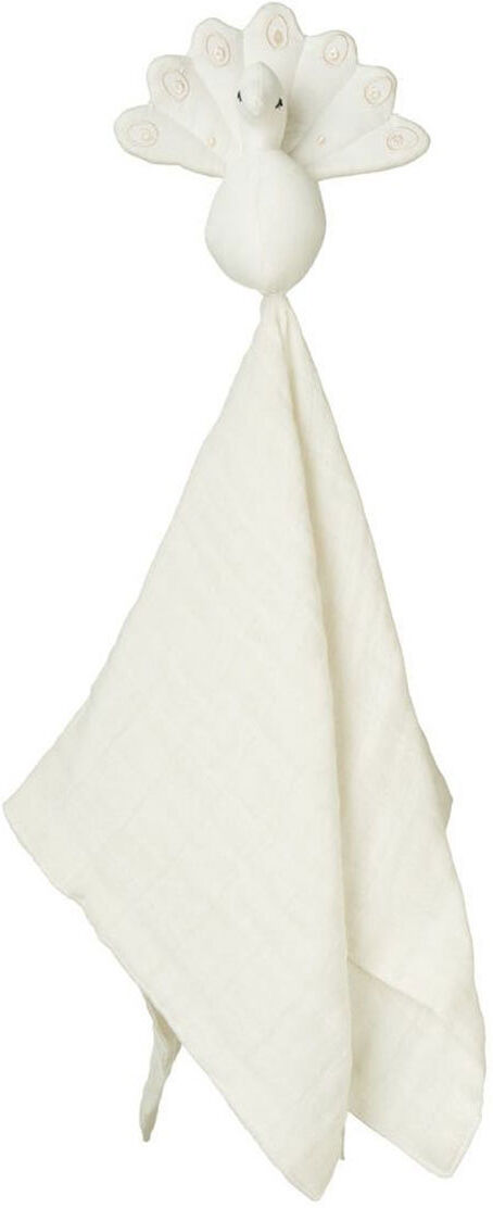 Cam Cam Doudou Paon - Blanc Crème Cam Cam Doudou Paon - Blanc Crème